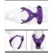 TrueLove TLH5651 Reflective No-Pull Dog Harness for Big Dogs - Purple M - Buy Online on GoSupps.com