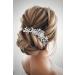 Bridal Hair Accessories bridesmaid hair accessories Pearl Wedding Hair Accessories Crystal Bridal Hair Piece Bridal Hair Accessories Fashion Retro Elegant Ladies Hair Accessories - Buy Online on GoSupps.com