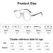 BAFAFA Retro Polygon TR90 Reading Glasses | UV400 Transition Readers | Irregular HD +1.25 for Men & Women | Color C5 - Buy Online on GoSupps.com