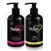 Passion Massage Oil for Couples Set of 2 Massaging Oils Lemon Cr me & Tropical Paradise. All Natural with Almond & Jojoba Oils. Great for Women & Men. Full Body Oil for Relaxation & Aromatherapy 2 Piece Assortment