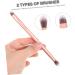 Baluue 48 Pcs Makeup Brush Eye Shadow Brush Women Makeup Supplies Facial Tools Golden Artificial Fiber - Buy Online on GoSupps.com