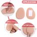 High Heel Insoles for Women - 5 Pairs Gel Forefoot Cushions & Ball of Foot Pads for Comfort | Closed Toe High Heels Support - Buy Online on GoSupps.com
