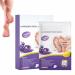 2Pairs Lavender Feet Peeling Socks Foot Moisturiser Socks Foot Masks Remove Hard Skin Callus Remover For Feet Foot Mask For Dry Cracked Feet Exfoliating Foot Peeling Mask For Hard Skin Hand Foot Mask