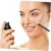 Baluue 10 Pcs Eye Shadow Brush Dual Ended Makeup Brush Sponge Applicator Makeup Applicator Stainless Steel 5.8X0.7X0.5CM Black - Buy Online on GoSupps.com