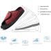 KXSM Women's Diabetic Slippers Red - Adjustable Open Toe with Memory Foam for Arthritis & Edema - Comfortable Rubber Sole House Shoes - Size 41 - Buy Online on GoSupps.com
