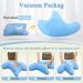 Shoulder Surgery Pillow for Rotator Cuff Pain Relief - Side Sleeper Bed Wedge for Arm & Shoulder Surgery Recovery - Blue - Buy Online on GoSupps.com
