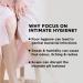 PEESAFE Natural Intimate Wash for Women | pH Balanced Feminine Wash with Tea Tree Oil & Ayurvedic Extracts | Best Vaginal Wash for Intimate Care - Buy Online on GoSupps.com