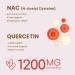 VHC NAC Supplement 1200mg with Quercetin - 2-in-1 Dual Action for Respiratory Liver & Immune Support - Made in USA - Buy Online on GoSupps.com