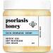 Psoriasis Honey Skin Renewing Cream for Intense Moisturizing - Relieves Dry, Itchy Skin, Fast Absorbing Skin Care Cream with Salicylic Acid and Restorative Oils Psoriasis Relief (4oz)
