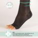 Calzitaly Open Toe Compression Stockings - Strong Gradual Support 18-22 mm/Hg | 140 Den | Made in Italy | Footless Stockings (Black L/XL 2 Pieces) - Buy Online on GoSupps.com