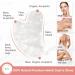 Natural White Quartz Gua Sha Facial Tools | Guasha Tool for Face Sculpting Shaping Reduce Puffiness Tension Relief | Stone for Eyes Face and Body C) White Quartz - Buy Online on GoSupps.com