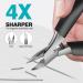 RONAVO Nail Clipper - Professional Ingrown Toenail Treatment Tool for Thick Nails - Heavy Duty Toe Nail Clippers for Men & Elderly - Large Scissors for Seniors/Women/Men(Black) - Buy Online on GoSupps.com
