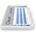 Clavier False Eyelashes in Tufts V-Shape Fishtail C-Curl Coloured | Kardashian Effect | 10 Eyelashes in a Tuft | Various Lengths from 10 to 14 mm | Colour Edition - Blue - Buy Online on GoSupps.com