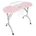 Folding Nail Table - Round Corner Manicure Station for Salons | International Shipping (220V European Standard) - Buy Online on GoSupps.com