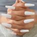 White Matt Nail Varnish: Quick Dry Non-Toxic Polish for Long-Lasting Manicures - Ideal for Women, Teens, and Girls - Buy Online on GoSupps.com