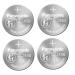 Lithium Button Cell Battery CR2450 5-Pack
