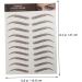 DOITOOL 9 sheets Temporary Transfers Eyebrows Eyebrow Tattoos Transfer False Sticker Artificial Shaping - Buy Online on GoSupps.com