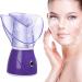 Hoapin Facial Steamer Vaporizer Facial Spa Sauna Vapozone Facial Vaporizer for Cosmetic Face Care Opens Pores and Moisturizes Beneficial Steam