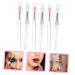 POPETPOP 12 Pcs Silicone Lip Brush Set - Makeup Beauty Tools for Lipstick & Eye Shadow - Portable Applicators & Accessories - Buy Online on GoSupps.com