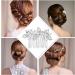 Bride Wedding Hair Comb Bride Wedding Crystal Hair Comb Wedding Hair Accessorie for Women and Girls - Buy Online on GoSupps.com