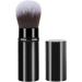 Retractable Makeup Brush | Telescopic Small Cosmetics Brushes - Soft Face Makeup Brushes Beginner Friendly Powder Brush for Foundation Black - Buy Online on GoSupps.com