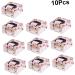 SEWOART 10pcs Xcm Tote Flower Storage Chocolate Bag Pattern Black Wedding Holiday - Buy Online on GoSupps.com