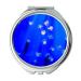 Mirror Travel Mirror blue blur bright pocket mirror portable mirror
