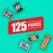 Snickers, Twix, Milky Way & 3 Musketeers Minis Variety Pack - 125 Piece Bag - Milk & Dark Chocolate Candy Bars - Buy Online on GoSupps.com