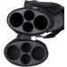 Action 34 Long Pool Cue Case - Purple | Holds 2 Butts & 2 Shafts | Molded Tubes, Zippered Pockets | Adjustable Vinyl Strap | Fits up to 32 Shaft or Butt - Buy Online on GoSupps.com
