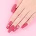 Dark Red 2G Nail Dipping Powder Nail Starter Dipping Powder System French Powder No Needed Nail Lamp Fast Dry Nail Art Manicure DIY Salon Gift Set for Women Girls DIY Nail Beginner Home Salon Gift YA03-017 - Buy Online on GoSupps.com