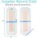 Waterproof Long Surgical Incision Bandages for Knee Replacement - Silicone Adhesive Dressing & Non-Stick Pads - Hip Wound Care Shower Patches (4x10 Inch Pack of 5 - Buy Online on GoSupps.com