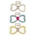 Buy Souarts Butterfly Flowers Hair Clip - Non-Slip Metal Hair Clips for Girls & Women - Stylish Hair Claws in Yellow White & Blue - Buy Online on GoSupps.com