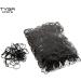 TYGA Store Pack of 1000 Mini Rubber Bands Soft Elastic Bands for Kids Hair Braids Ponytail Hair Pet Hairband Wedding Hairstyle and More (Black) - Buy Online on GoSupps.com