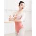 Daydance 3/4 Sleeve Salmon Leotard for Ballet Teens - Ballerina Dance Wear - Buy Online on GoSupps.com
