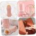 BELLIFFY 1pc Volcanic Stone Oil-absorbing Ball Facial Volcano Stone Roller for Face Volcanic Rock 7.5x3cm Pink - Buy Online on GoSupps.com
