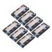 10 pcs rectangle eyelash curler eyelash box Storage open the window storage items Fake eyelashes lash organizers and storage packing box Paper paper printable