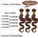 Buy SEGO 20 Brazilian Body Wave Human Hair Extensions - 100% Unprocessed Virgin Hair Medium Brown - International Shipping Available - Buy Online on GoSupps.com