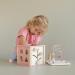 Buy Little Dutch 7114 FSC Wooden Activity Cube - Wild Flowers Pink | Enhance Motor Skills | International Shipping - Buy Online on GoSupps.com
