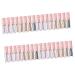 NOLITOY 32 Pcs Eye Shadow Eyeshadow Makeup Stuff Lady Parts Metallic Eye Glitter Makeup Shimmer Liquid Miss