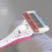 Nylea Razors for Women with Sensitive Skin - Premium 5-Blade Shaving Razor with Lubricating Strip and 4 Refills - Buy Online on GoSupps.com