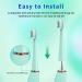 YMPBO 10PCS Compatible Replacement Heads + 30PCS Floss Toothpick + Free Holder - Soft for Kids Teeth & Gums (Cyan) - Buy Online on GoSupps.com