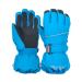 Kids Ski Gloves - Waterproof Winter Warm Gloves Cold Weather Windproof Anti Slip Snowboard Snow Gloves for Boys and Girls(4-14 Years) Blue Kids-M(8-10Years)