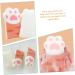 FRCOLOR cat paw bath wipe back brush body scrub brush body brush for dry brushing natural loofah on a stick baby sponge shower scrubbers skin Polyurethane Artifact for bathing toddler 12.5x7.5cm - Buy Online on GoSupps.com