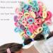 300pcs 1 inch High Elastic Hair Ties for Infants & Toddlers - Seamless & Creaseless Soft Mini Hair Ties in 18 Colors, Gentle on Babies & Girls' Hair - Buy Online on GoSupps.com