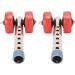 Universal Stainless Steel Heavy Duty Walker Wheels Replacement Kit - 6 Levels Height Adjustment - Buy Online on GoSupps.com
