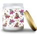Lavender Candles - Scented Aromatherapy Jar Candles | 7 oz Long Lasting Gifts for Women | Perfect Birthday Candle Gift Set - Retro Roller Derby Skates Pattern - Buy Online on GoSupps.com