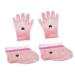 minkissy 2 Pairs Wax Gloves Spa Moisturizing Accessory Foot Hand Covers Beauty Hand Wax Cover Foot Spa Kit Wax Feet Cover Foot Protector Non-woven Fabric Comfortable