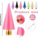 21 Pcs Colorful Wax Replacement Tips for Nail Rhinestone Picker - Nail Dotting Pen Gem Picker Accessories (7 Colors) - Buy Online on GoSupps.com