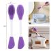 10 Pcs Silicone Face Mask Applicator & Lip Scrub Brush Tool - Double-Sided Exfoliating Scrubber - Buy Online on GoSupps.com