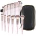 Professional 22 pcs Makeup Brush Set - Magefy Cosmetic Brushes with PU Leather Bag | Foundation Eyeshadow & More | Best for International Shipping - Buy Online on GoSupps.com